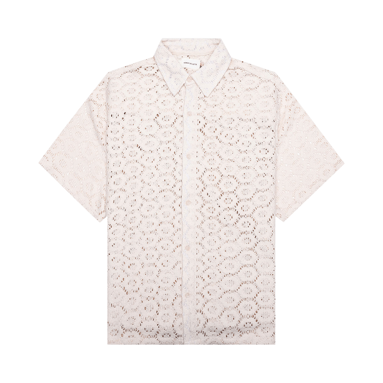 Honor The Gift Crochet Button Up 'Bone'