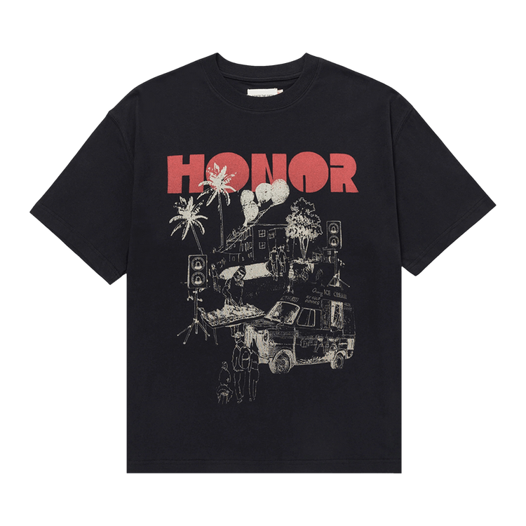 Honor The Gift Block Party T-Shirt 'Black'