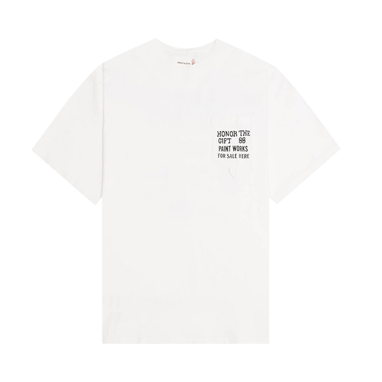 Honor The Gift Paint Works T-Shirt 'Bone'