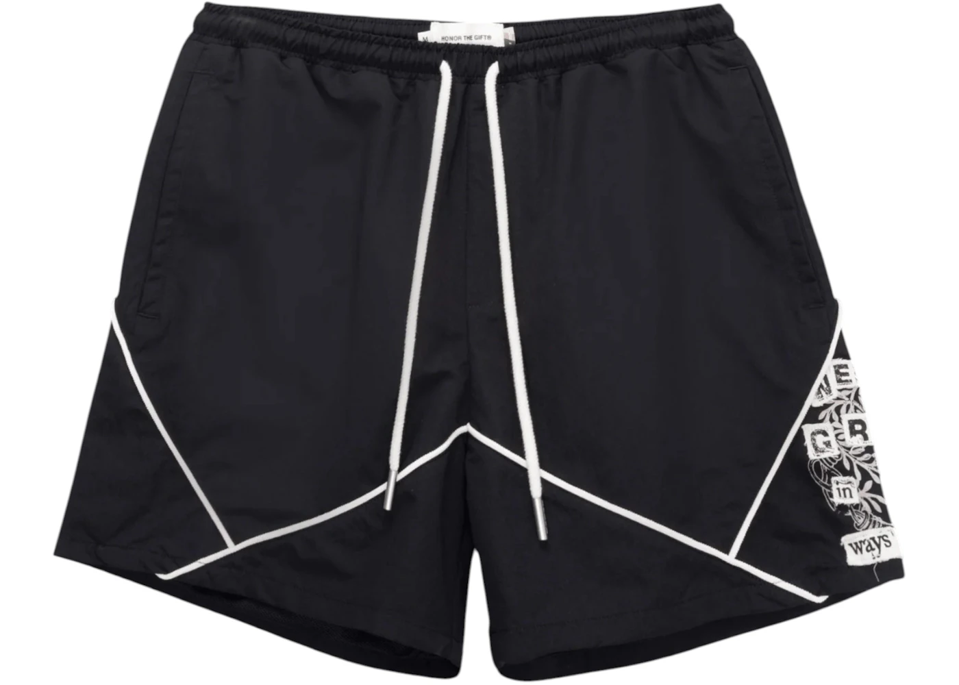 Honor The Gift Growth Track Shorts Black