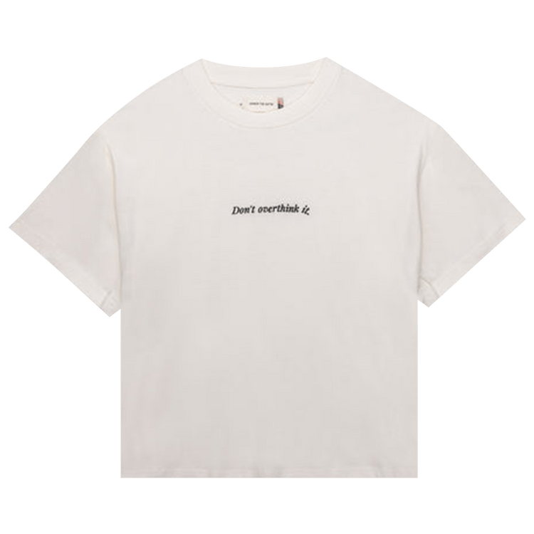 Honor The Gift Dont Overthink It Short-Sleeve 'Bone'