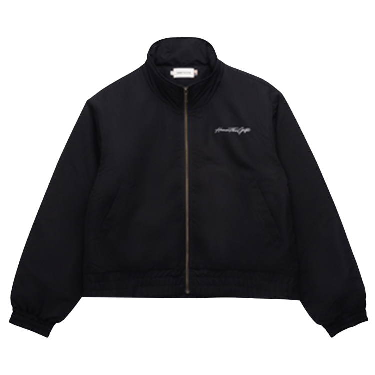 Honor The Gift Script Puffer Jacket 'Black'
