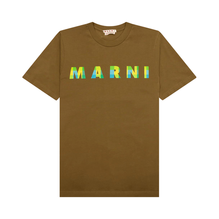 Marni Ghingam Jersey T-Shirt 'Creta'