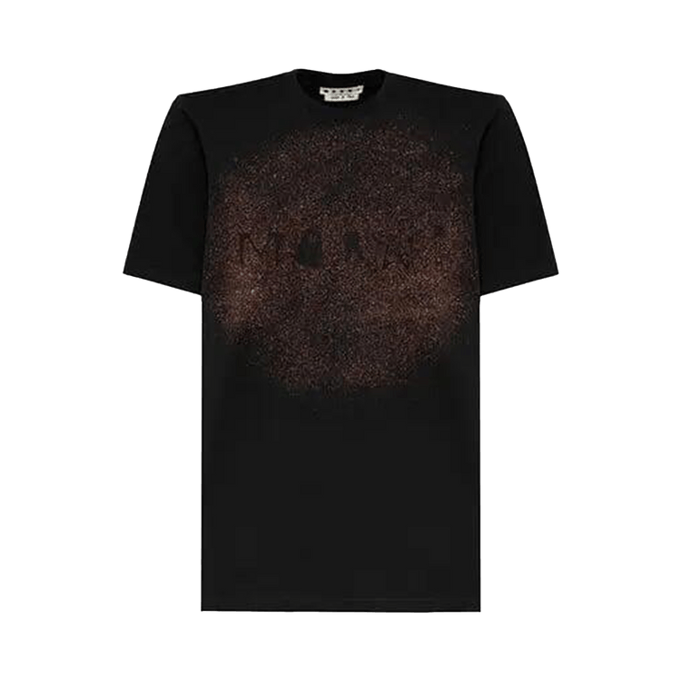 Marni Srayed Logo T-Shirt 'Black'