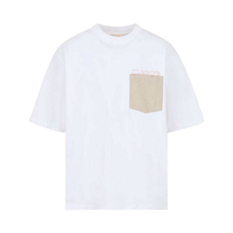 Marni T-Shirt 'Lily White'