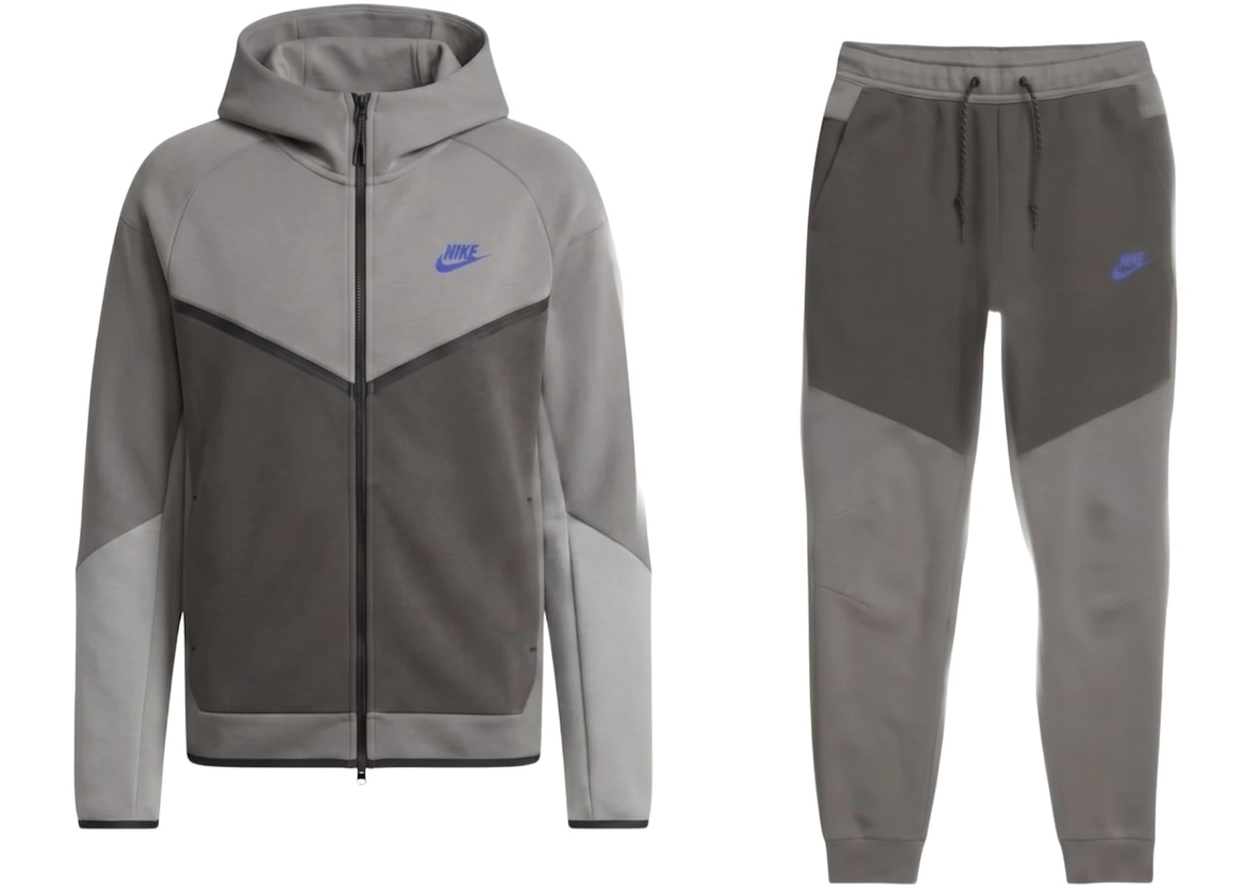 Nike Sportswear Tech Fleece Hoodie & Joggers Set (FW24) Pencil Point/Medium Ash/Sapphire