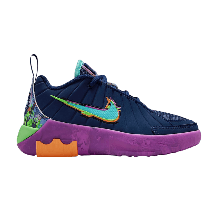 Nike LeBron Witness 9 PS 'Blue Void/Vivid Purple/Green Strike/Bleached Turquoise'