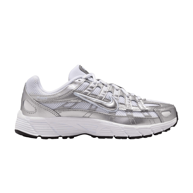 Nike P-6000 GS 'White Metallic Silver'