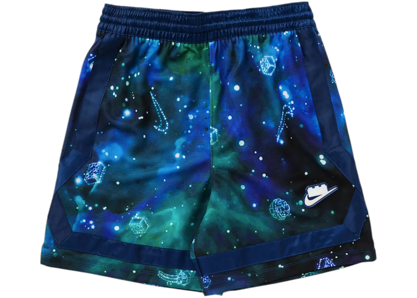 Nike x LEGO Big Kids Dri-FIT Crossover Shorts Brave Blue/Brave Blue/Black