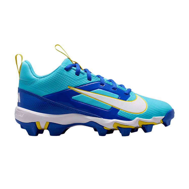Nike Alpha Menace 4 Shark GS 'Baltic Blue Yellow Strike Racer Blue White'