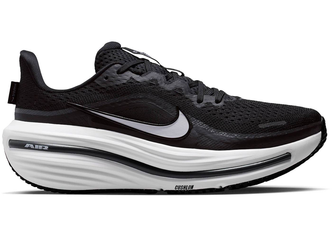 Nike Air Winflo 12 Black Dark Smoke Grey White (Women's)