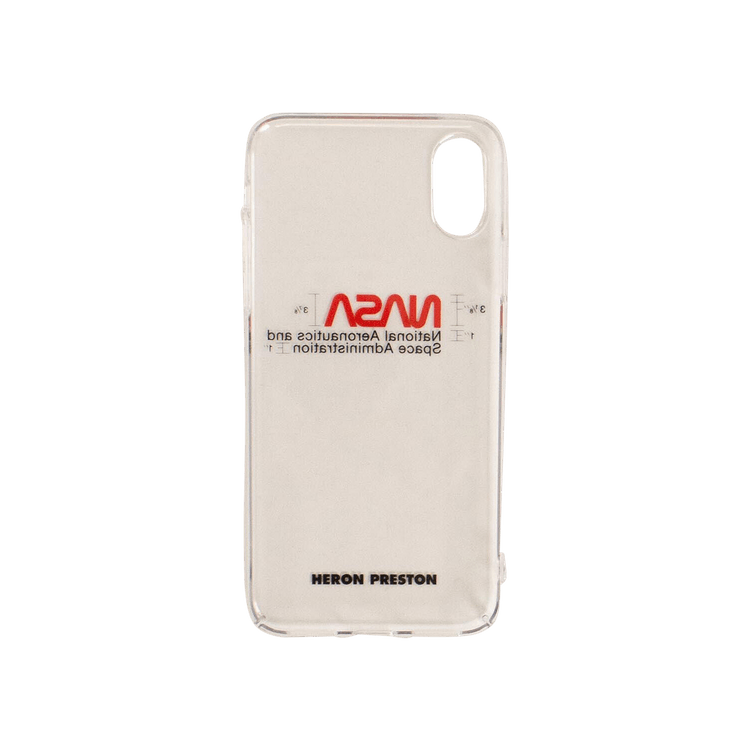 Heron Preston Nasa iPhone XR Phone Case 'Transparent'