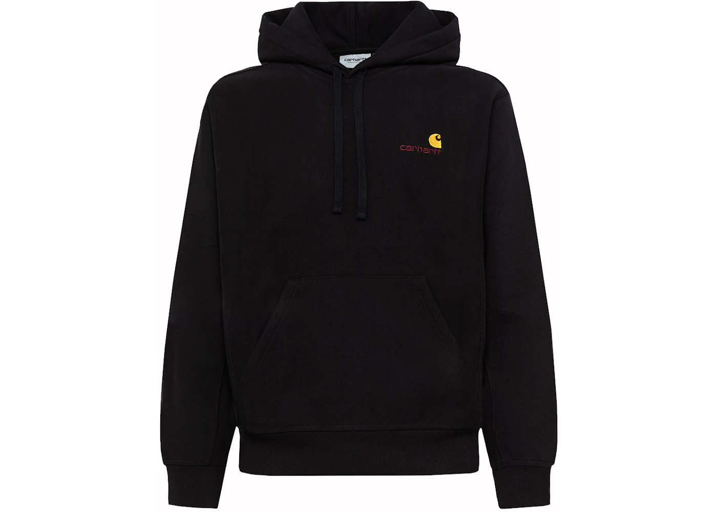 Carhartt WIP American Script Hooded Sweatshirt Black