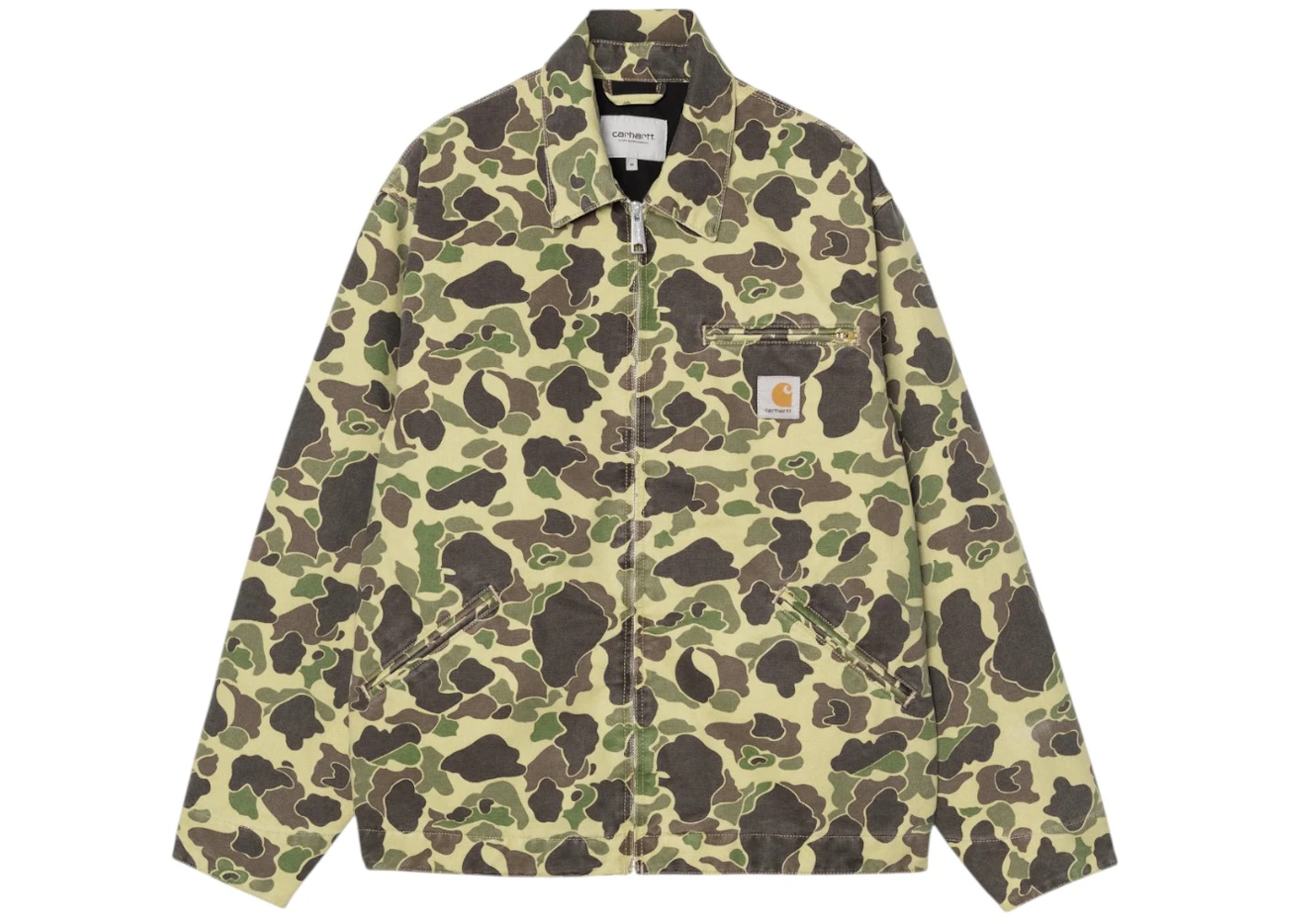 Carhartt WIP Detroit Jacket Green Duck Camo