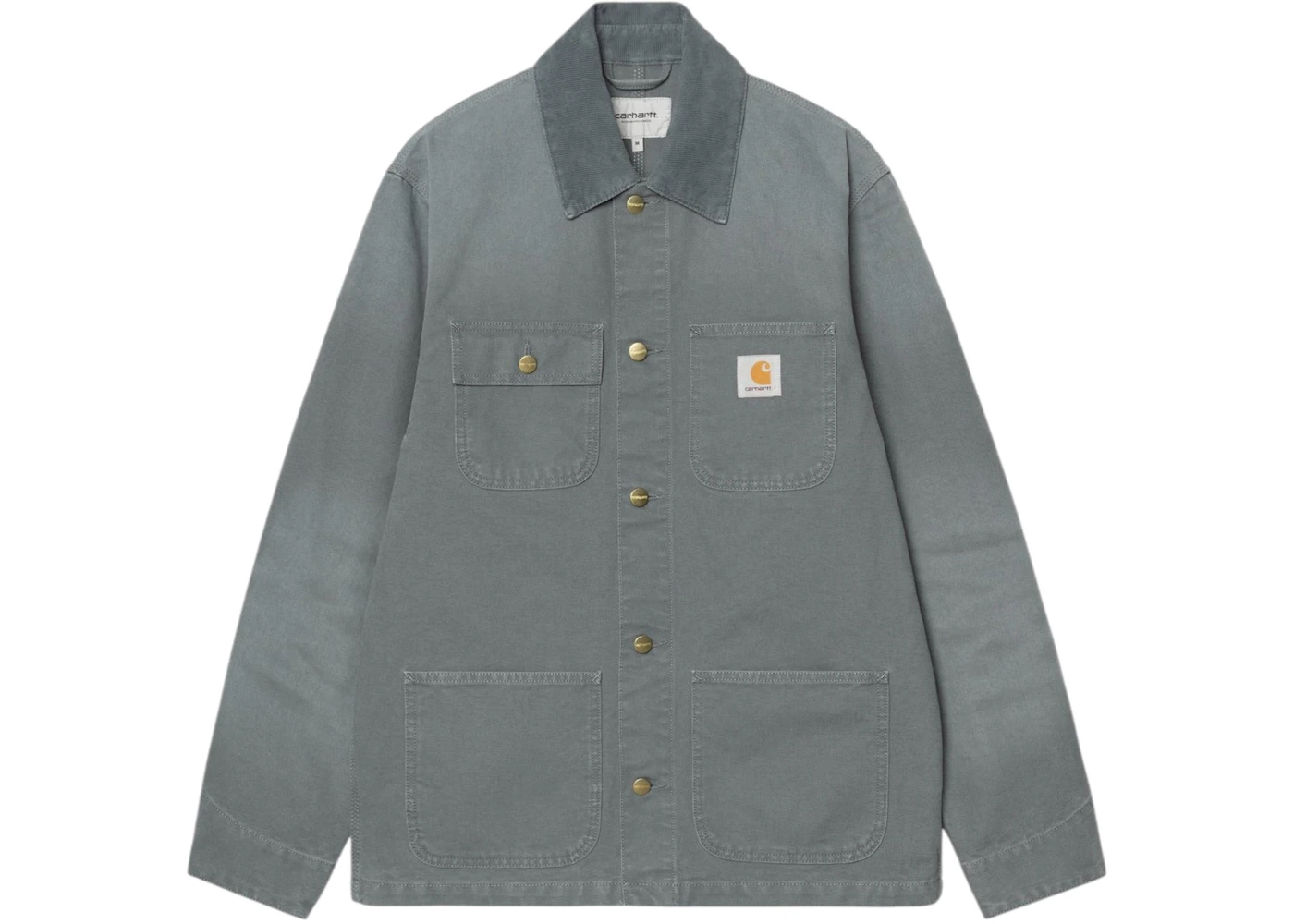 Carhartt Michigan Coat Spring Jacket (Stone Canvas) Cozy Blue