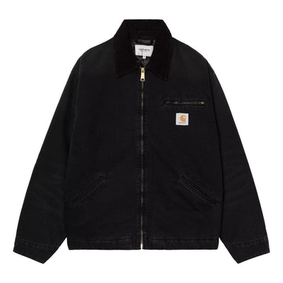 Carhartt WIP OG Detroit Jacket 'Black Stone Canvas'