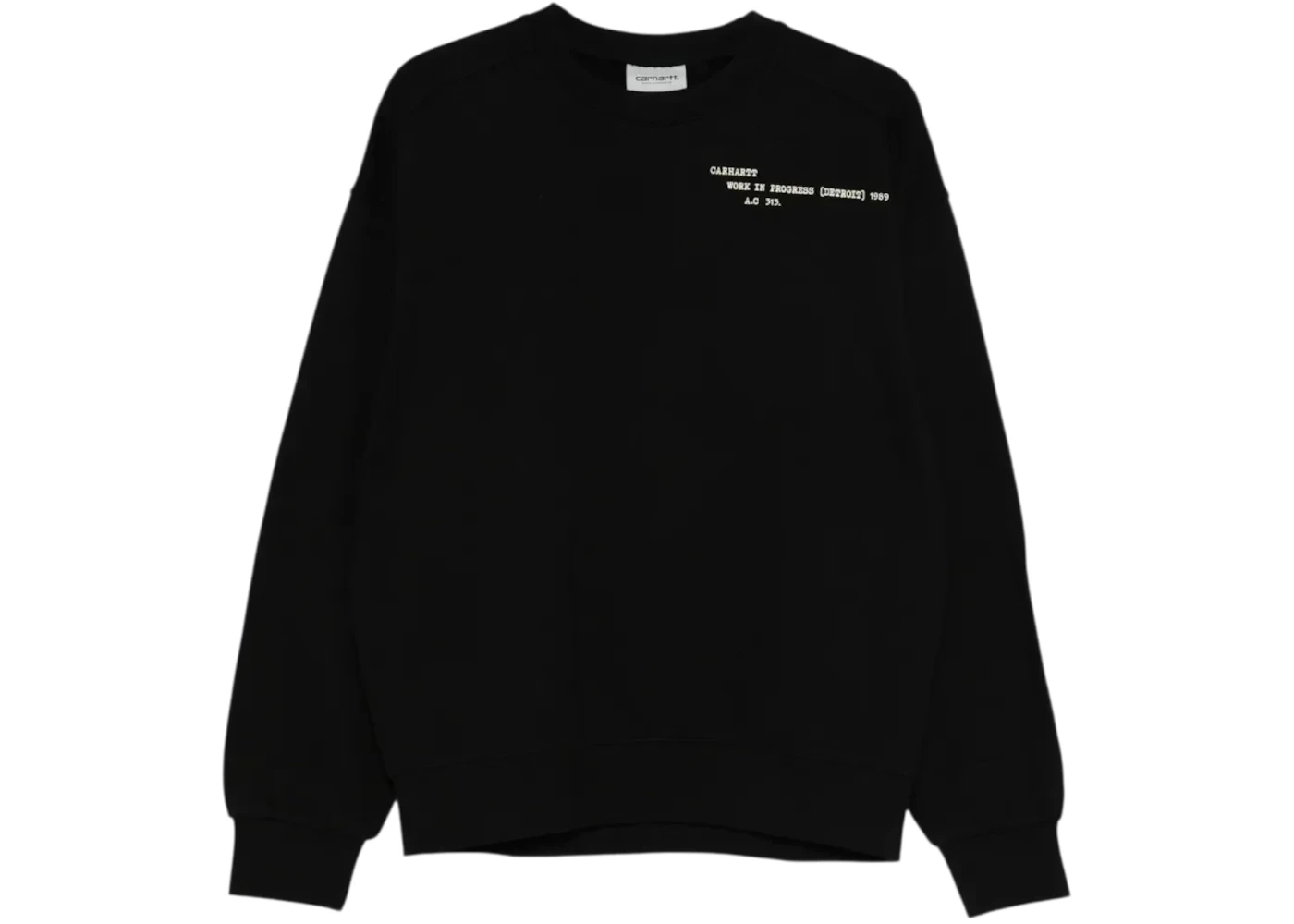 Carhartt WIP Punched Sweat Black