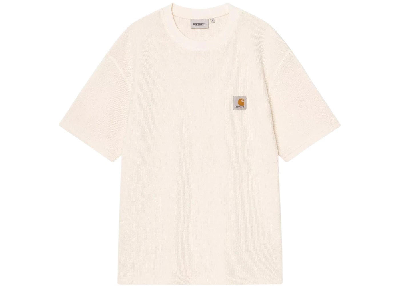 Carhartt WIP S/S Nelson Waffle T-shirt Natural (Garment Dyed)