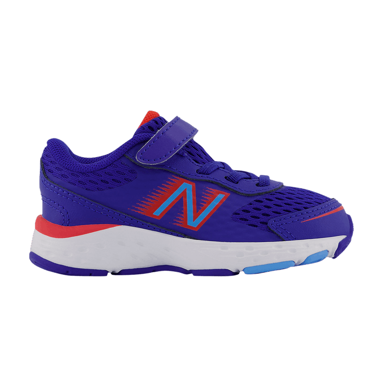 New Balance 680v6 Bungee Toddler Wide 'Blue Vibrant Sky'