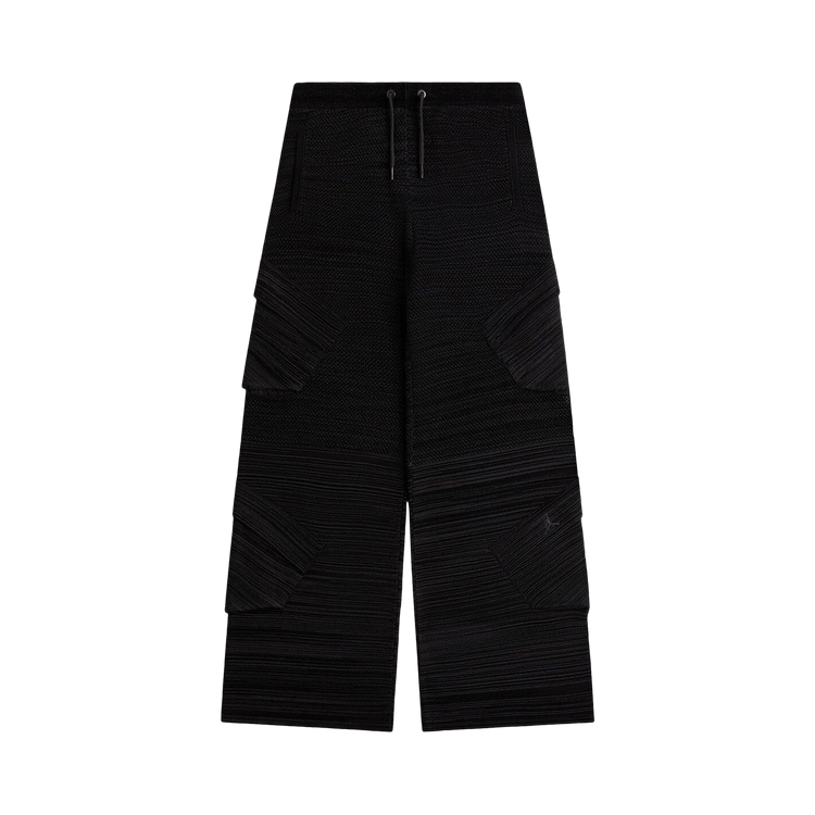 Air Jordan x Téla Knit Pant 'Dark Smoke Grey/Black'