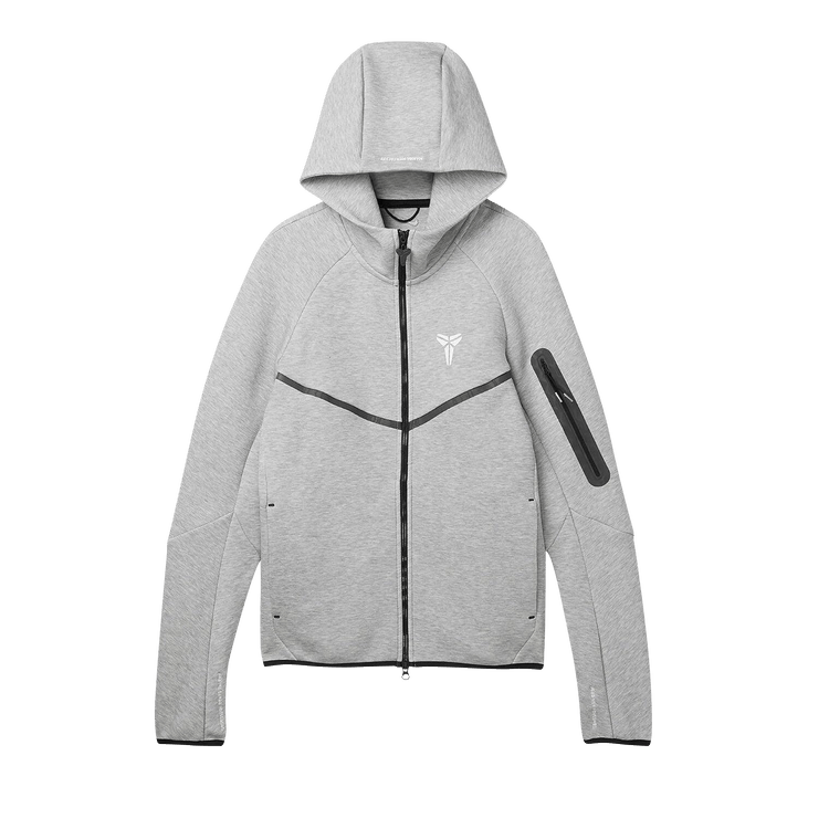 Nike Kobe Tech Fleece Full-Zip Windrunner Jacket 'Dark Grey Heather/White'