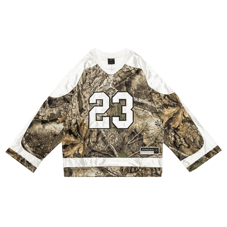 Air Jordan Brooklyn Realtree Hockey Jersey 'Medium Olive'