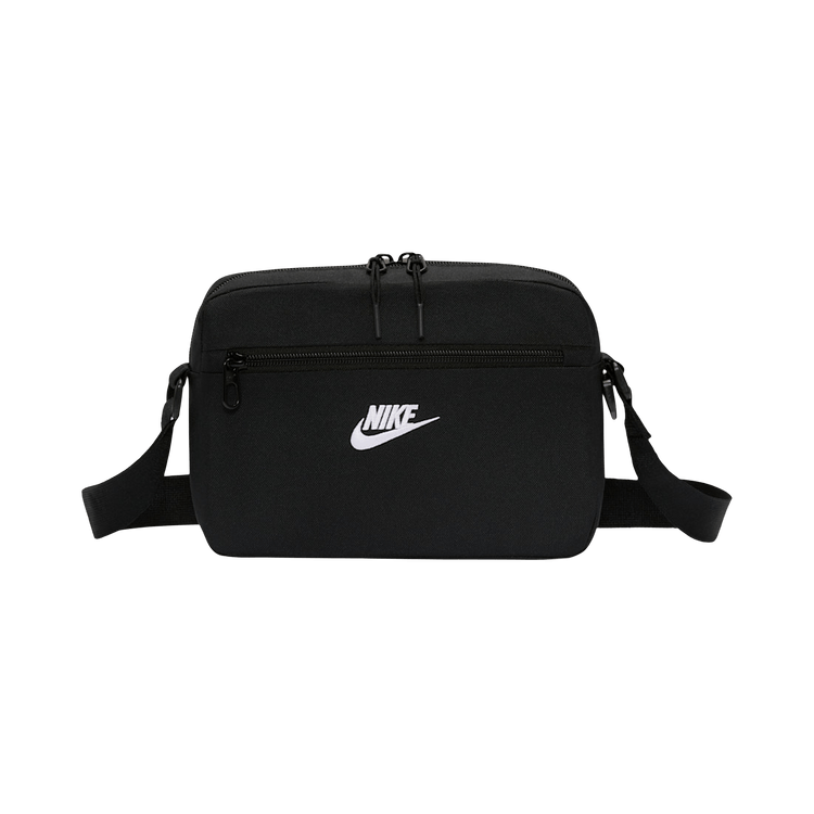 Nike 2L Heritage Crossbody Bag 2.0 'Black/Black/White'