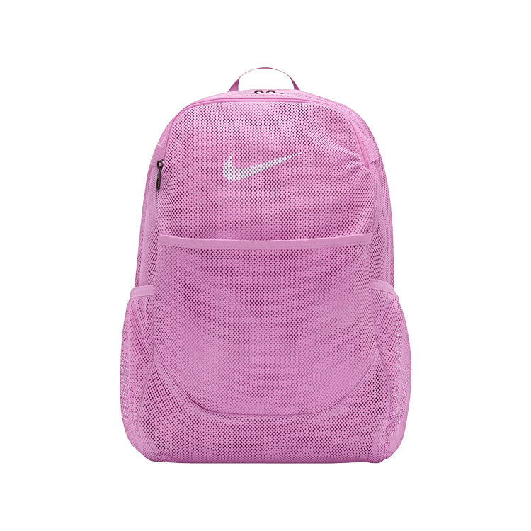 Nike Brasilia 27L Mesh Backpack 'Pink'