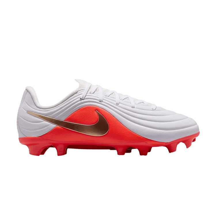 Nike Jr. Tiempo Maestro Academy MG Low GS 'White Bright Crimson Blur'