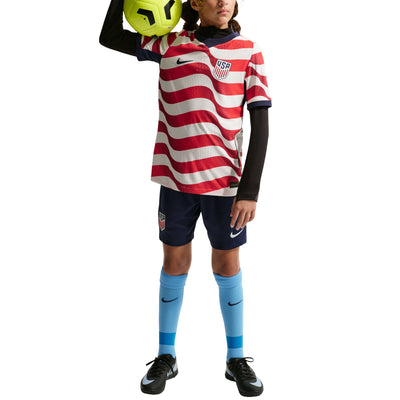 (GS) Nike USMNT 2026 Match Home Aero-FIT Authentic Jersey 'Sail Midnight Navy'