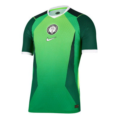 Nike Nigeria 2026 Match Home Aero-FIT Authentic Jersey 'Pine Green Electric Green White'
