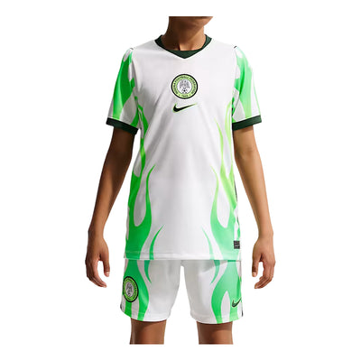 (GS) Nike Nigeria 2026 Stadium Away Dri-FIT Replica Jersey 'White Green Glow Black'
