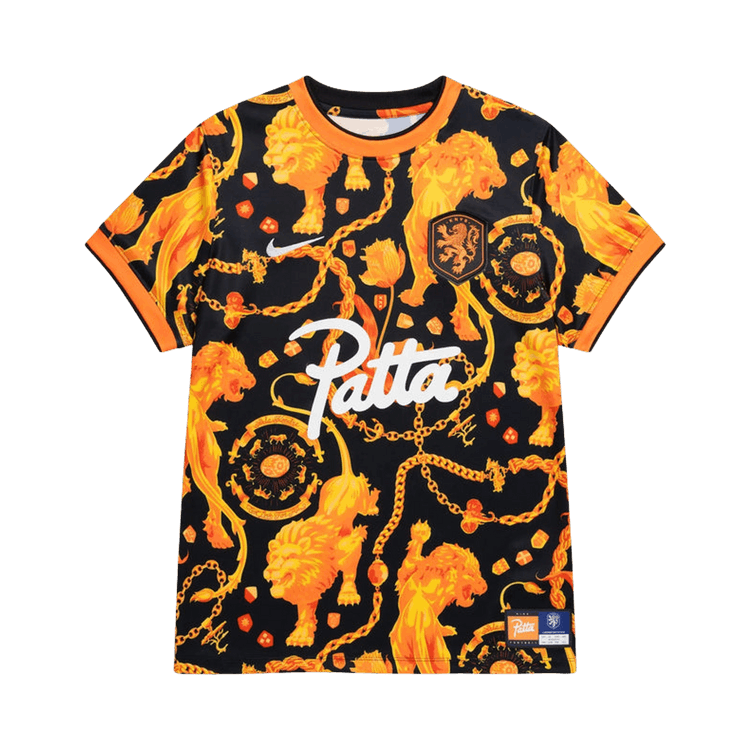 Nike Wmns Netherlands x Patta Short-Sleeve Top 'Orange'