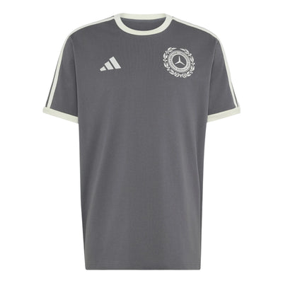 adidas x Mercedes AMG Petronas Formula 1 Team Silver Arrows Icon T-Shirt Asia Sizing 'Granite'