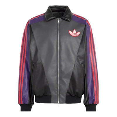 adidas x Pokemon 8-Ball Jacket Asia Sizing 'Black Violet'