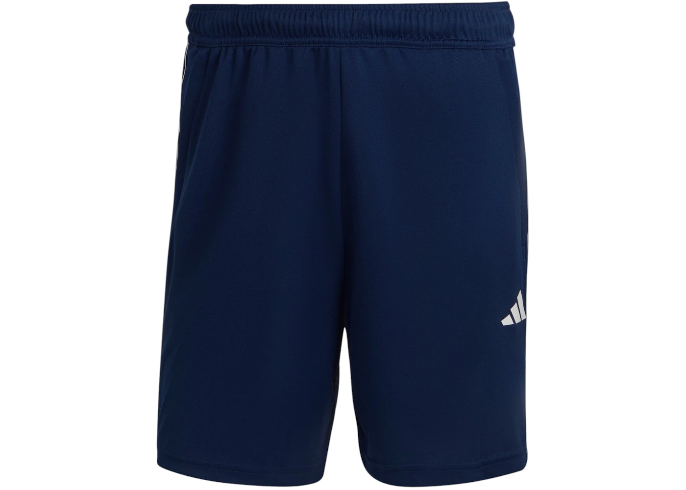 adidas Train Essentials Pique 3-Stripes Shorts Dark Blue White
