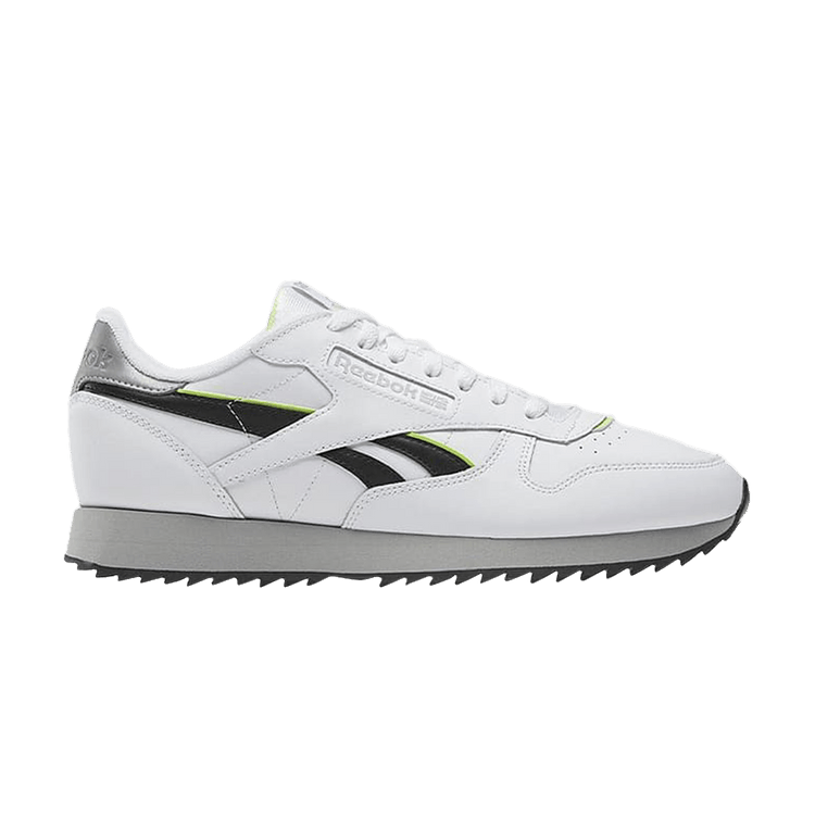 Reebok Classic Leather Ripple 'White Black Lime'
