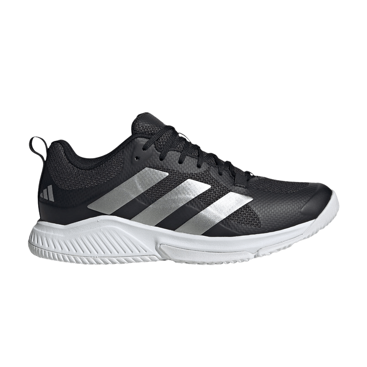 Adidas Wmns Court Team Bounce 2.0 'Black Silver Metallic'