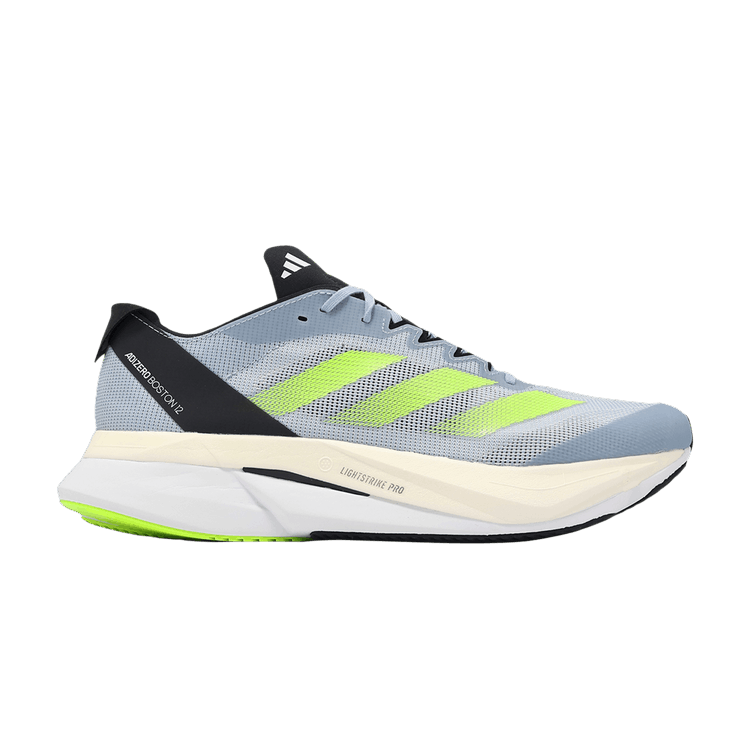 adidas Adizero Boston 12 'Wonder Blue Lucid Lemon'