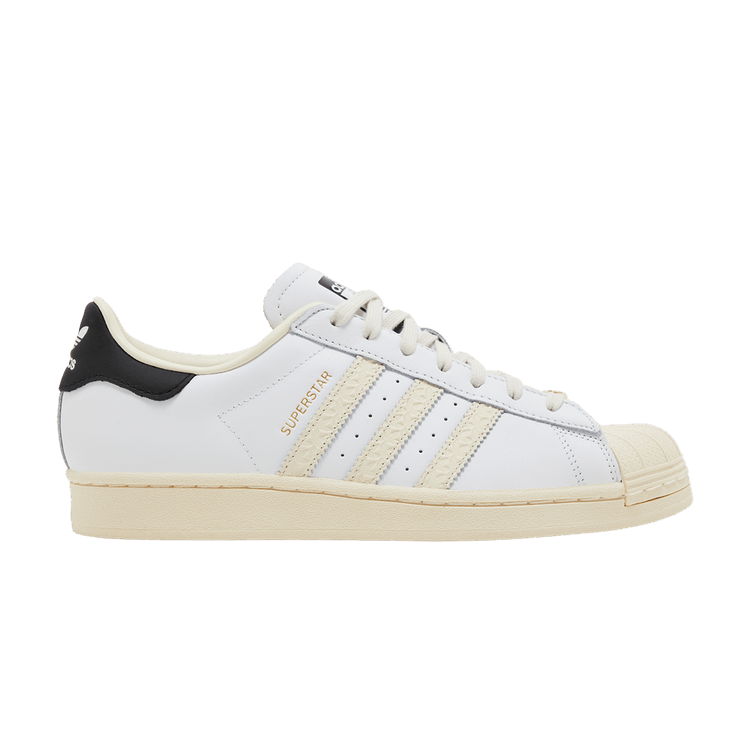 adidas Superstar 'Debossed Stripes - Wonder White Black'