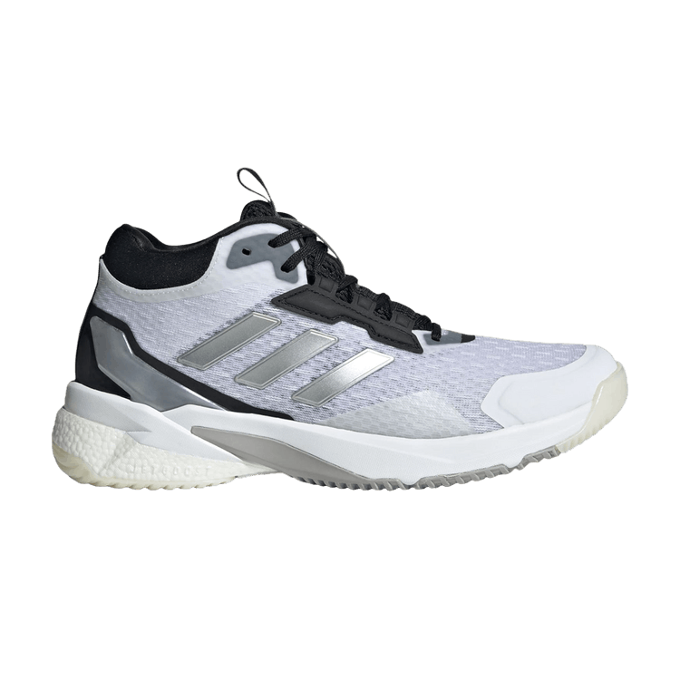 adidas Wmns Crazyflight 5 Mid Indoor 'White Silver Metallic Black'