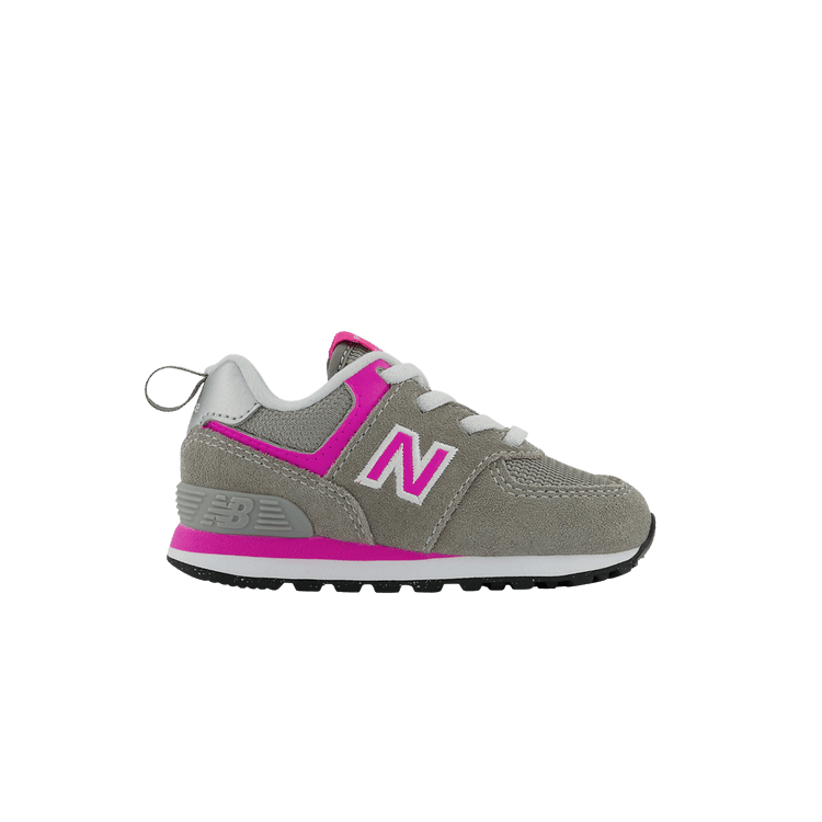 New Balance 574 Bungee Toddler Wide 'Core Pack - Grey Pink'