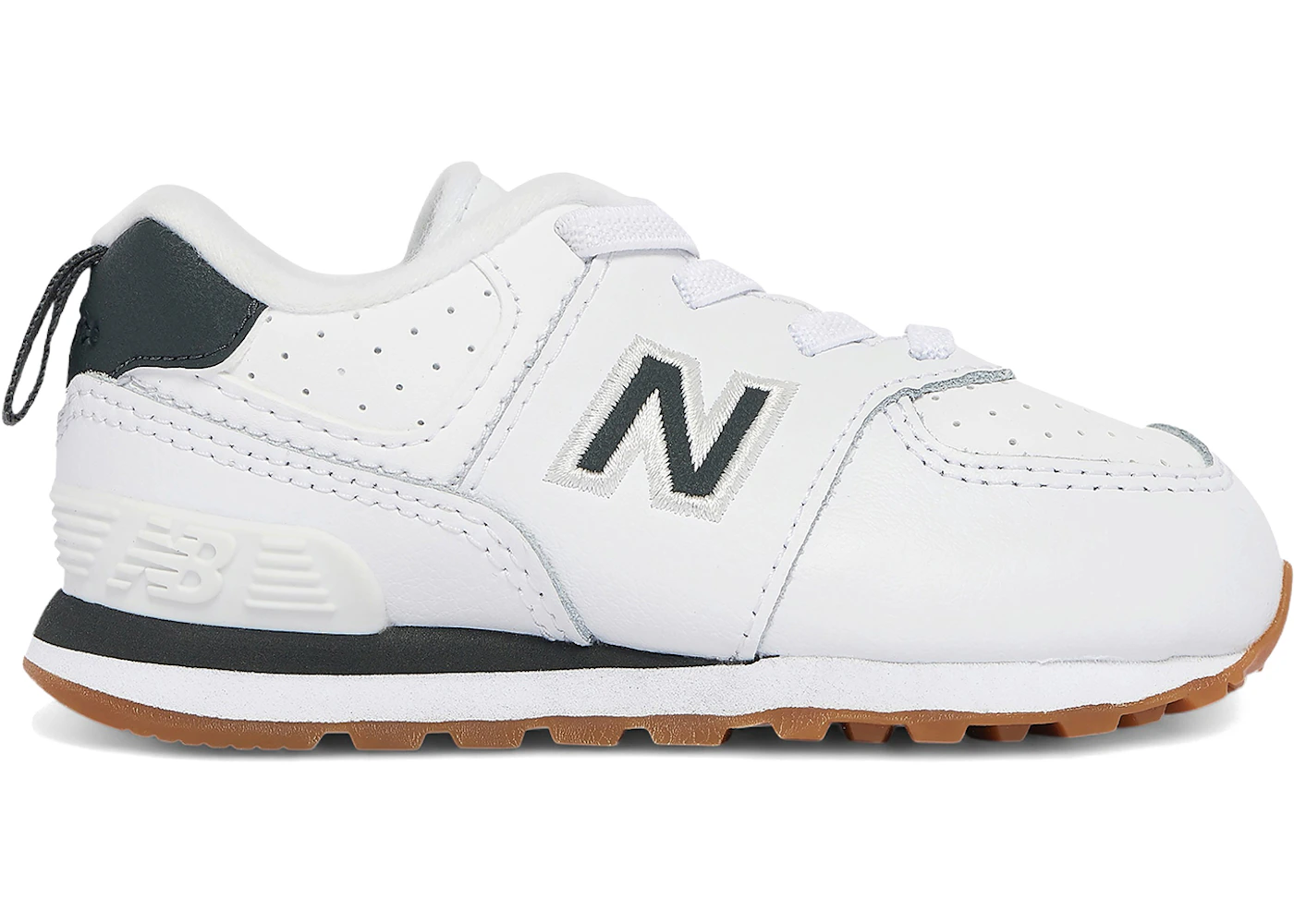 New Balance 574 White Grey Black (TD)