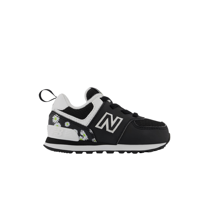 New Balance 574 Bungee Toddler 'Black Florals'