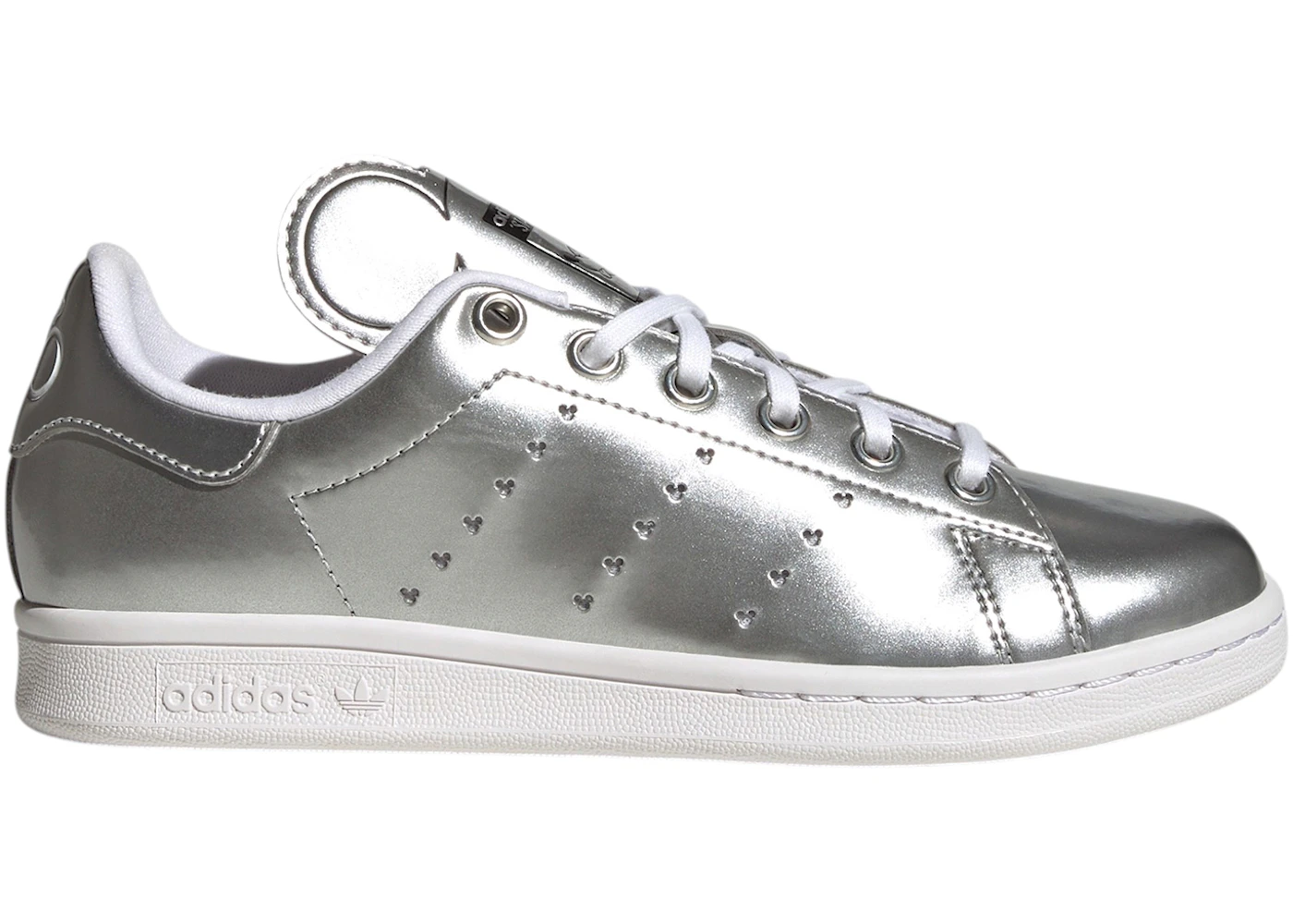 adidas Stan Smith Disney Mickey Mouse Silver Metallic (GS)