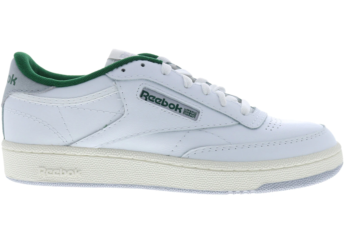 Reebok Club C 85 White Chalk Dark Green