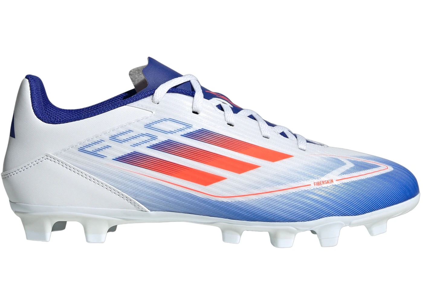 adidas F50 Club Flexible Ground Cloud White Solar Red Lucid Blue