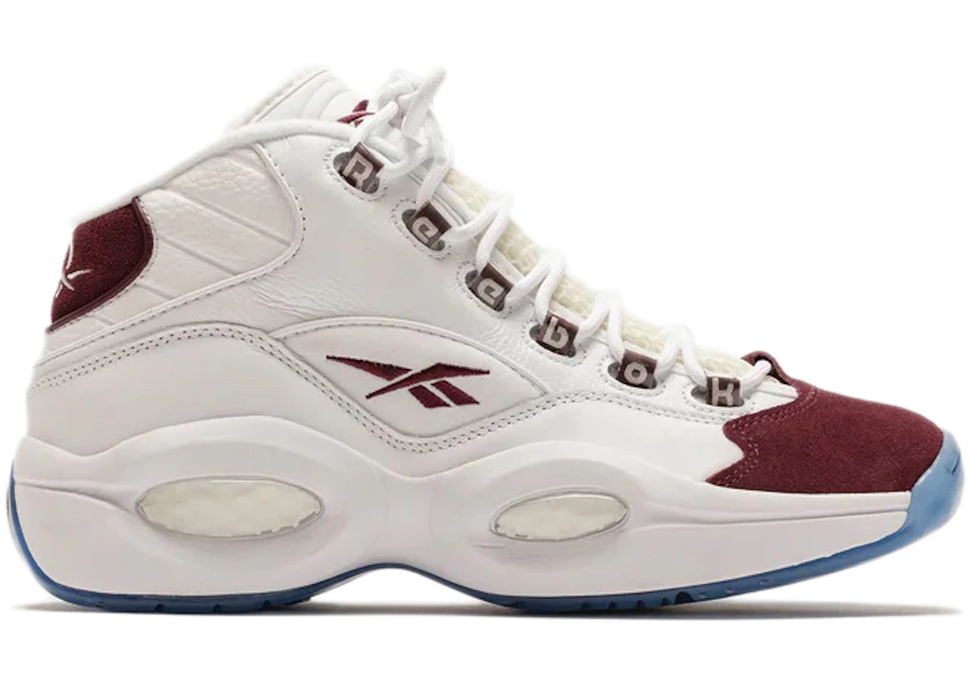 Reebok Question Mid Packer Shoes Burgundy