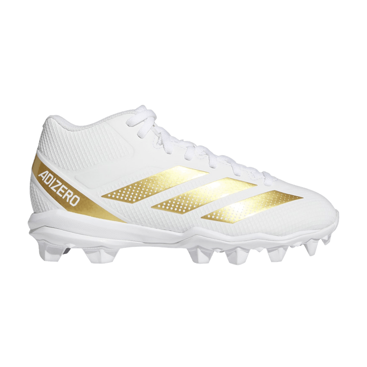 adidas Adizero Impact.2 Molded K 'White Gold Metallic'