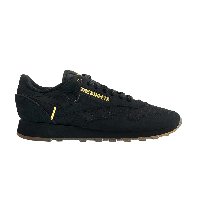 END. x The Streets x Reebok Classic Leather 'Black Gold Metallic'